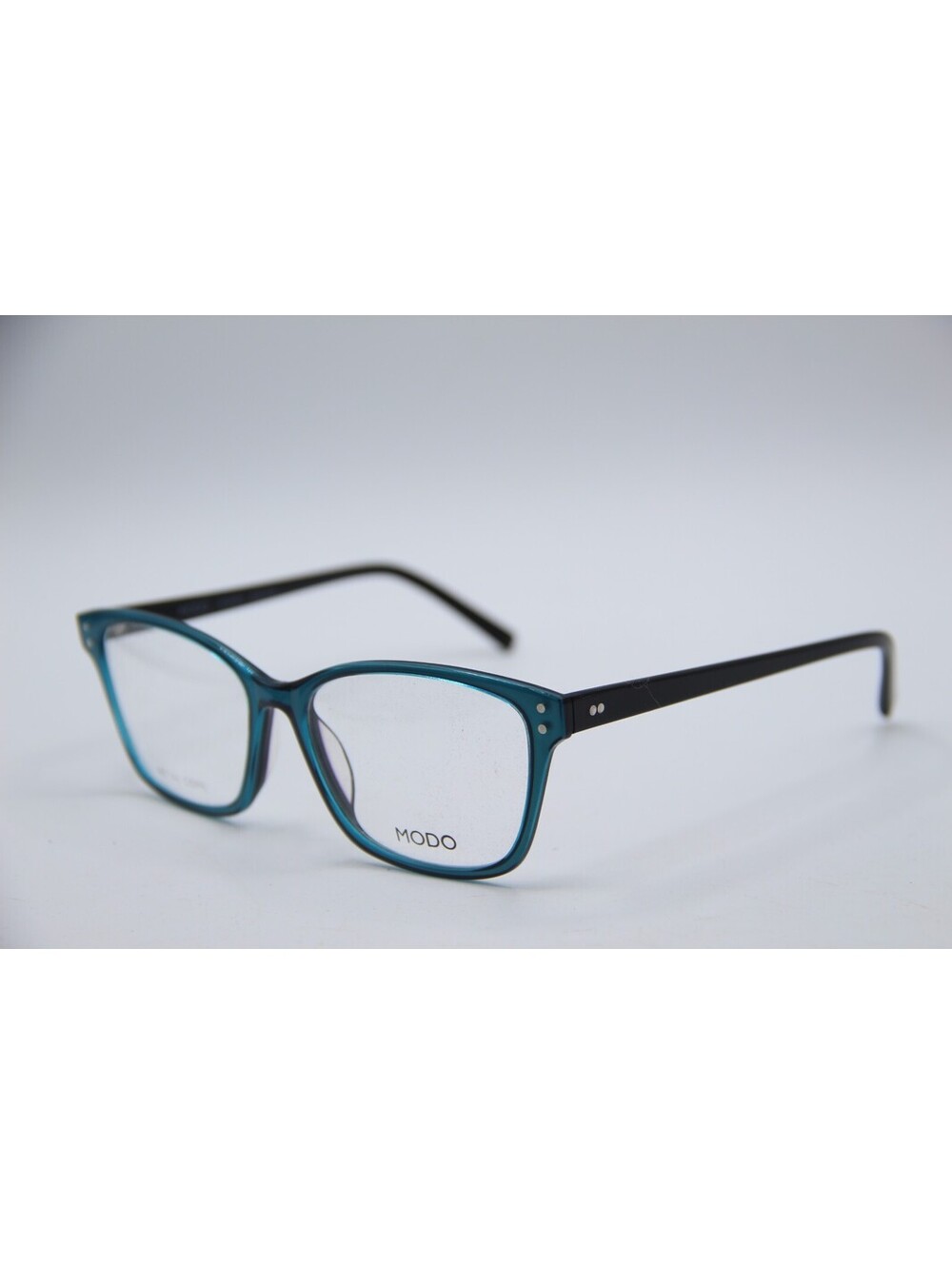 Modo Model 6617 Tuqblk Turquoise Black Authentic Eyeglasses 54-16-140